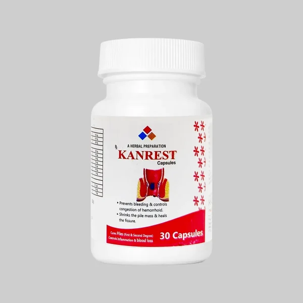 Kanrest Ayurvedic Piles Care Capsules